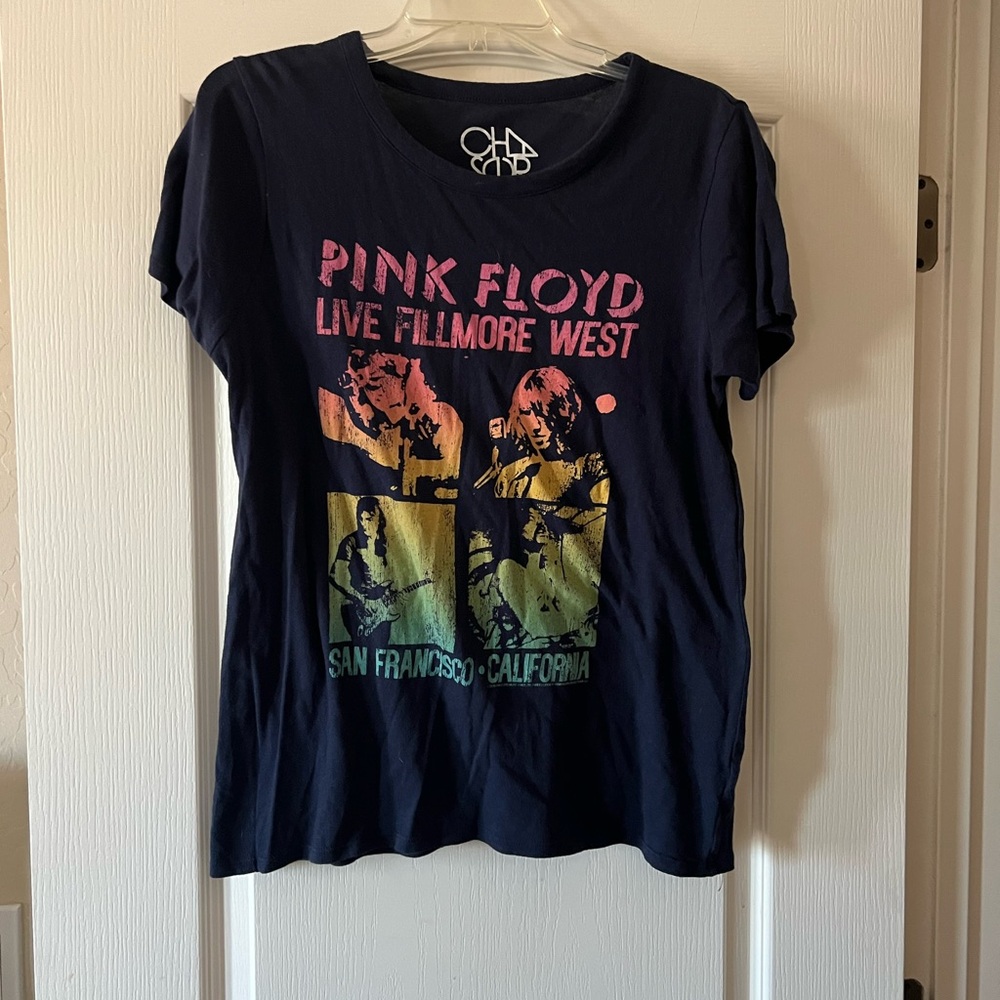 Chaser Black Pink Floyd Graphic Tee